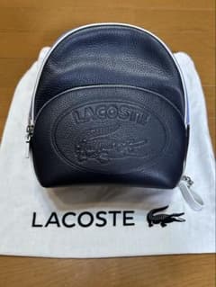 LACOSTE（ラコステ）CROCO CREW レザー 牛革 リュックバイカラー 
