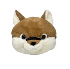 柴犬 ぬいぐるみマスク 約35cm - メルカリ