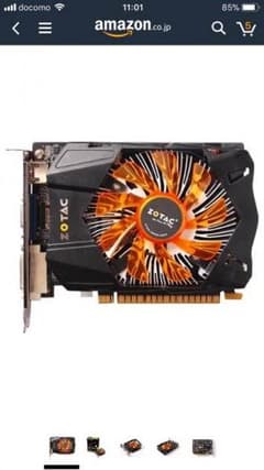 グラフィックボード  GTX 650  1GB ❗️翌日発送❗️のサムネイル