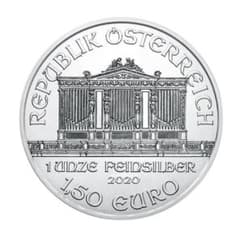 ウィーンフィルハーモニー 銀貨 1オンス 2020年 - メルカリ