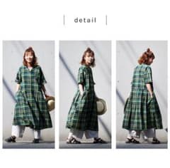 メロンソーダ　半袖ロングシャツワンピース メロンソーダ 半袖ロングシャツワンピース - メルカリ