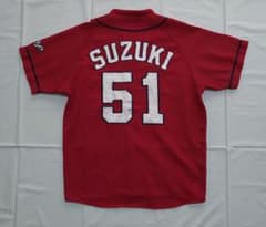 広島東洋カープ 鈴木誠也 ユニフォーム 背番号51 サイズM - メルカリ