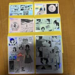 あだち充　シールくじびき　7枚セット おまけ付きのサムネイル