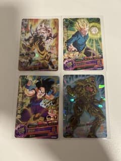 ドラゴンボールヒーローズ カード 4枚セットのサムネイル