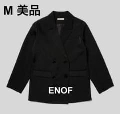ENOF twill slit jacket Black【M】 - メルカリ