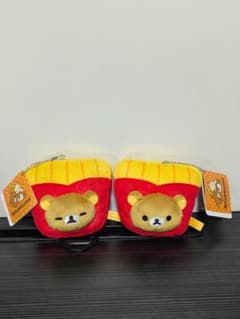 リラックマ　ボールチェーン付き　ポテトになりきりぬいぐるみ