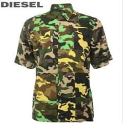 DIESEL 迷彩柄 半袖シャツ Sのサムネイル