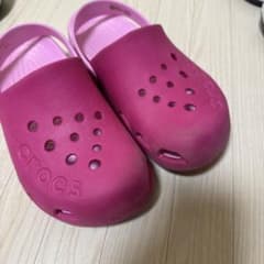 crocs サンダル ピンク J3のサムネイル