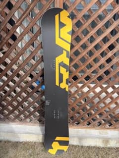 WRXsb Mk-s-152cmスノーボード ブラック/イエロー