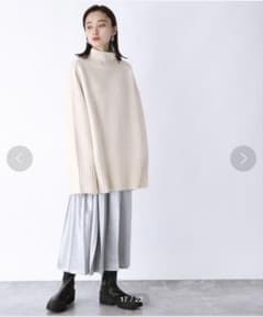 【JEANASIS】5Gカラーストレッチハイネックプルオーバーのサムネイル