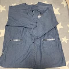 保育士エプロン　大きいサイズのサムネイル