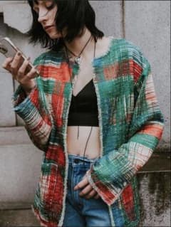 Ameri アメリ LADY LIKE PRINT TWEEDS JACKET - メルカリ