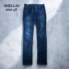 美品】SHELLAC シェラック デニムパンツ（48）スキニー ストレッチ