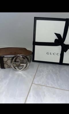 GUCCI GGパターン ベルト 箱付きのサムネイル