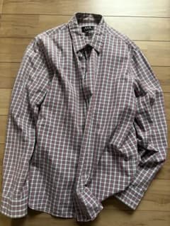 A.P.C. チェックシャツ 長袖 メンズ M