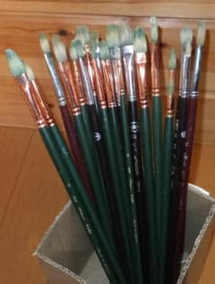 画用筆　まとめ売り　21本セットのサムネイル