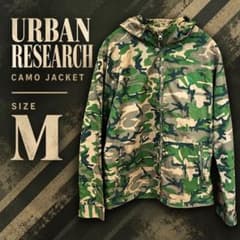 URBAN RESEARCH 迷彩マウンテンパーカー Mのサムネイル