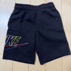 NIKE ハーフパンツ ブラック マルチカラー刺繍のサムネイル