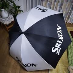 SRIXON スリクソン ／ ツアーアンブレラ 70cm ／ ブラック×ホワイト