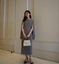 laubeblanc Narrow line Cape Dress - メルカリ