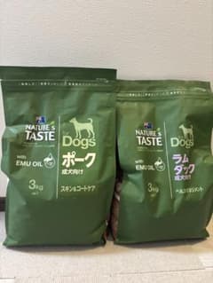 NATURE'S TASTE ドッグフード 3kg 2袋セット【値下げ交渉可能】のサムネイル