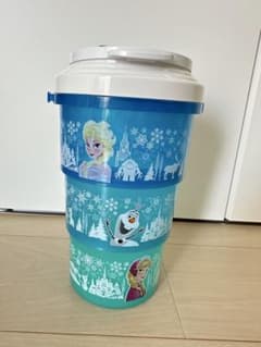 아나운서와 눈의 여왕 팝콘 버킷 디즈니 냉동 판타지