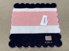 FURLA タオルハンカチ ピンク×ブラックのサムネイル