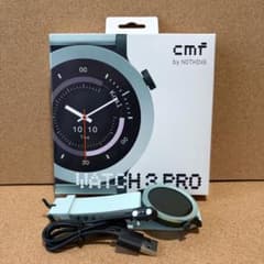【美品】CMF by Nothing Watch 3 Pro（ライトグリーン）