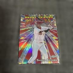topps chrome 秋山翔吾 パワープレイヤーズカード PP-12 - メルカリ