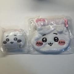ちいかわ ポーチ 巾着 ミラー ガチャガチャ2点セットのサムネイル