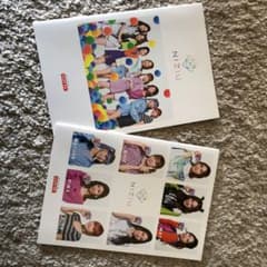ローソン　二ジュー　niziu ノート　二冊　限定　全員集合のサムネイル