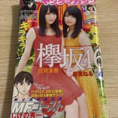 週刊ヤングマガジン 2017年No.47 菅井友香 長濱ねる 欅坂46 表紙のサムネイル