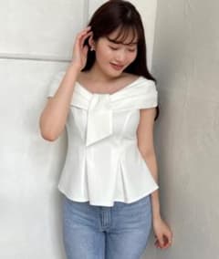 Her lip to Lily Shawl PeplumTopのサムネイル