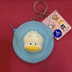 レトロ☆サンリオレリーフコインパース☆あひるのペックル　キーホルダーのサムネイル