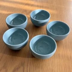 未使用】 橘吉 朝霞 青磁 貫入 湯呑み 陶器 煎茶器 5客セット - メルカリ