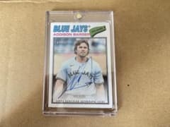 2026 Topps Heritage ADDISON BARGER 直筆サイン - メルカリ