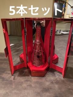 5本セット　エンジェルシャンパン　ケース・空きボトルのサムネイル