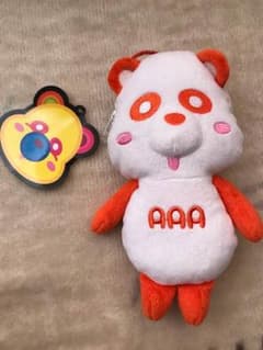 AAA ネックポーチ 橙のサムネイル