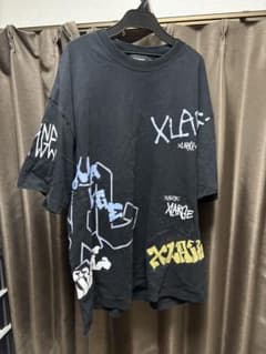 XLARGE グラフィティプリント Tシャツ XL ブラックのサムネイル