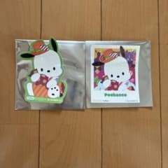 ナムコ de ハロウィンステッカー　ポチャッコ2点セットのサムネイル