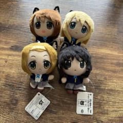 即日発送‼️ けいおん ボールチェーン付ぬいぐるみ 猫耳バージョン4種