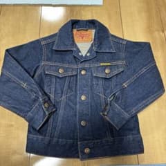 【超レア】BOBSON キッズ デニムジャケットLot.388 W26のサムネイル
