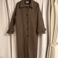 aqaist ロングコート ブラウンのサムネイル