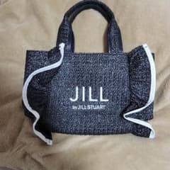 JILL by JILLSTUART フリル トートバッグ ブラックのサムネイル