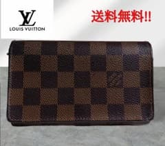 LOUISVUITTON ルイビトン ダミエ二つ折り財布のサムネイル