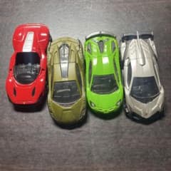 トミカ 4台セット まとめ売りのサムネイル