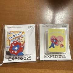 EXPO2025 ミャクミャク ピンバッジ 2個セットのサムネイル