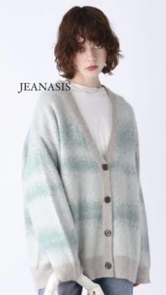 JEANASIS ジーナシス Vカーディガンのサムネイル