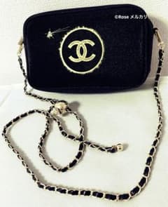 新品 CHANEL シャネル ノベルティ ポーチ 非売品 ホリデー ブラック