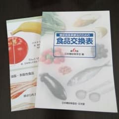 糖尿病食事療法のための食品交換表のサムネイル